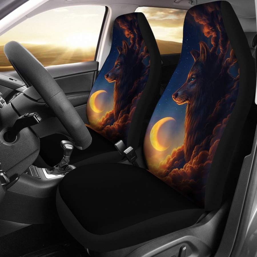 Wolf Car Seat Covers 1