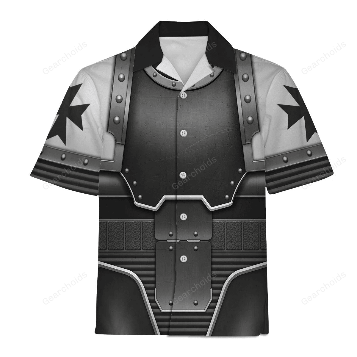 Warhammer Black Templars In Mark Iii Power Armor – Costume Cosplay Hawaiian Shirt