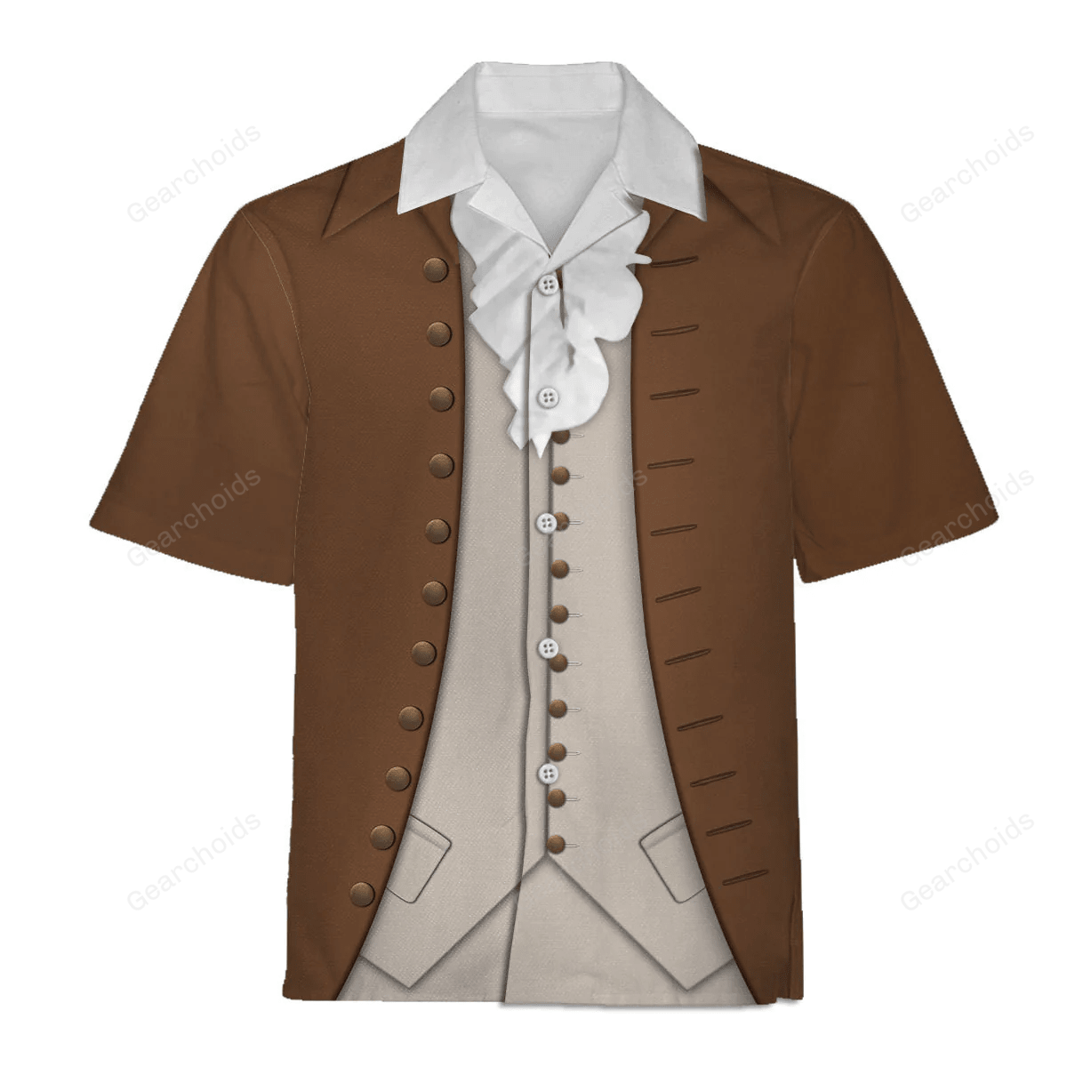 Alexander Hamilton Costume Hawaiian Shirt