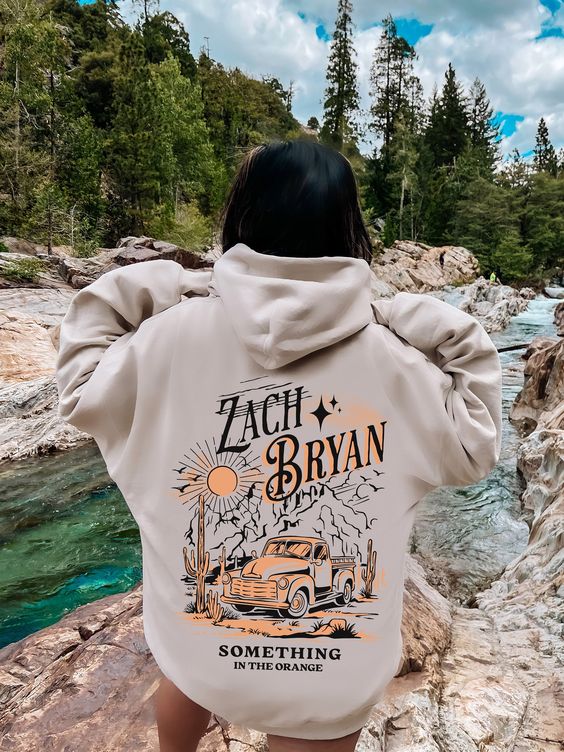 Zach Bryan Something in the Orange Hoodie