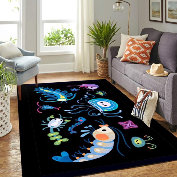 Under The Sea 1 Carpet rug floor area rug – home decor – Bedroom Living Room decor