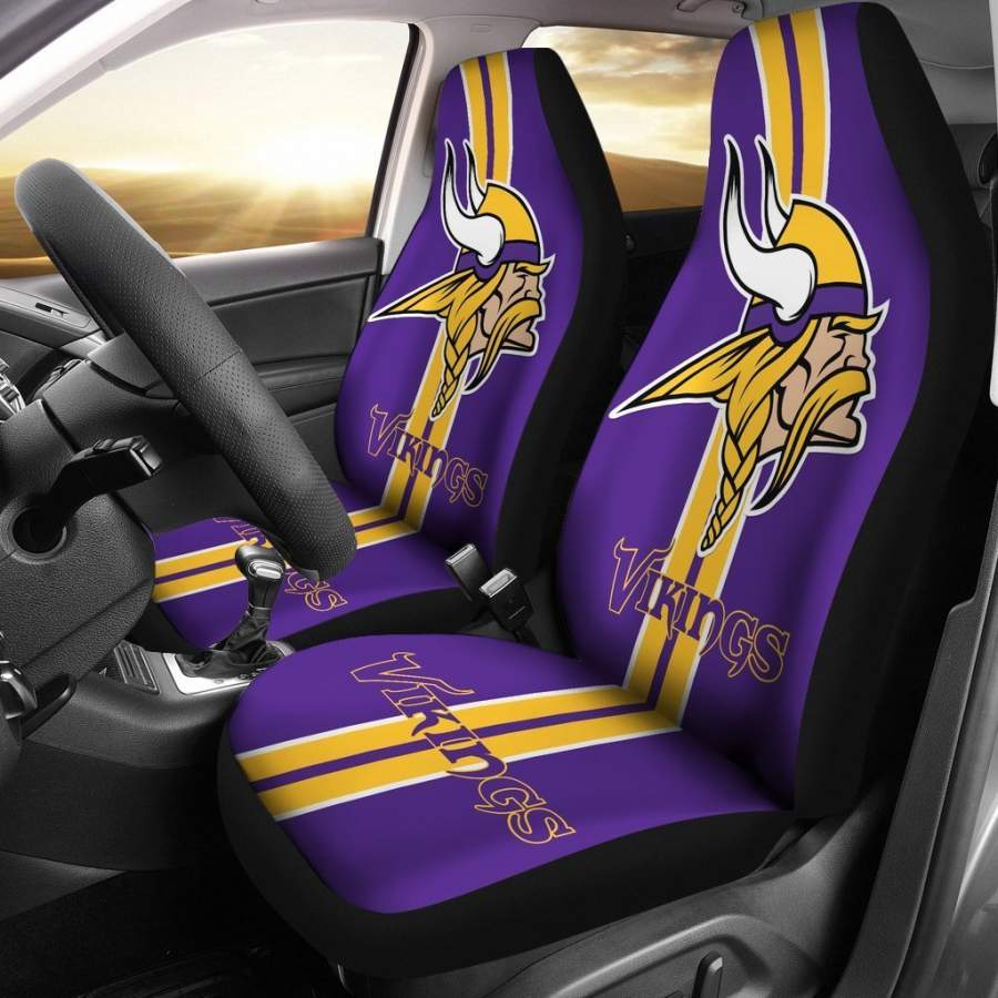 Vikings Car Seat Covers