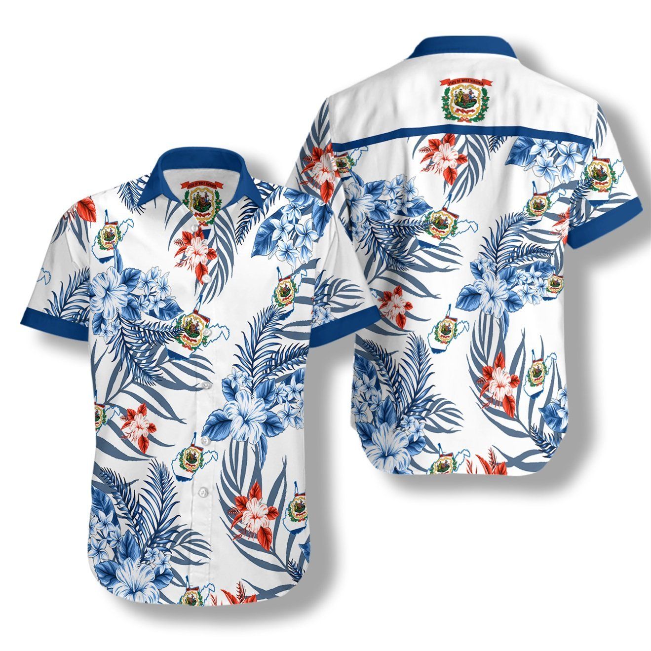 West Virginia Proud Ez05 0907 Hawaiian Shirt