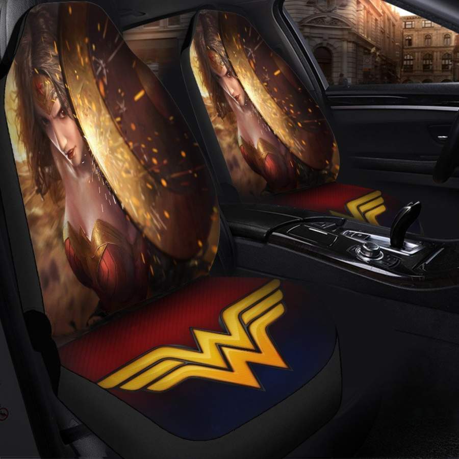 Wonder Woman Hero DC Comics Car Seat Covers