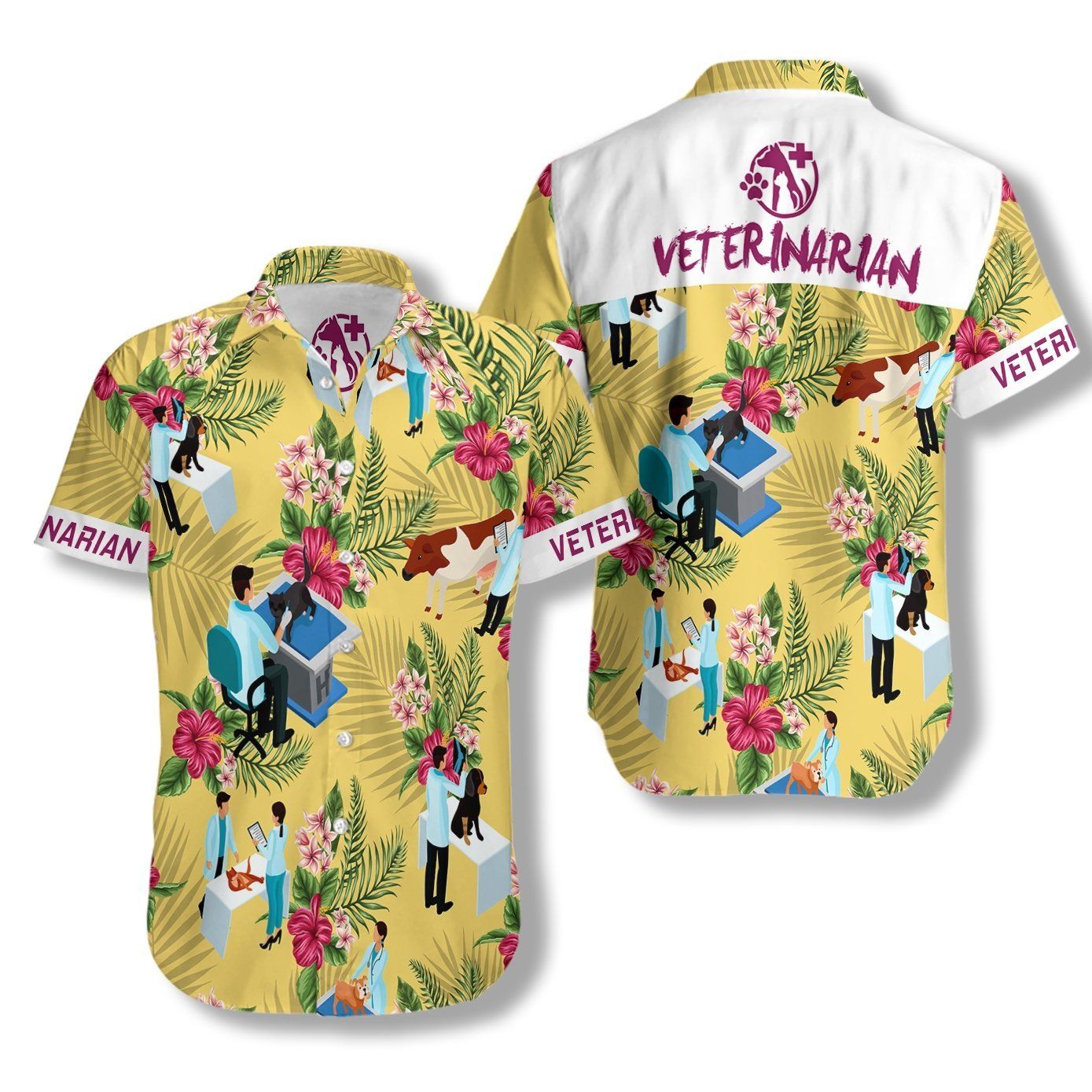 Veterinarian Ez15 1708 Hawaiian Shirt