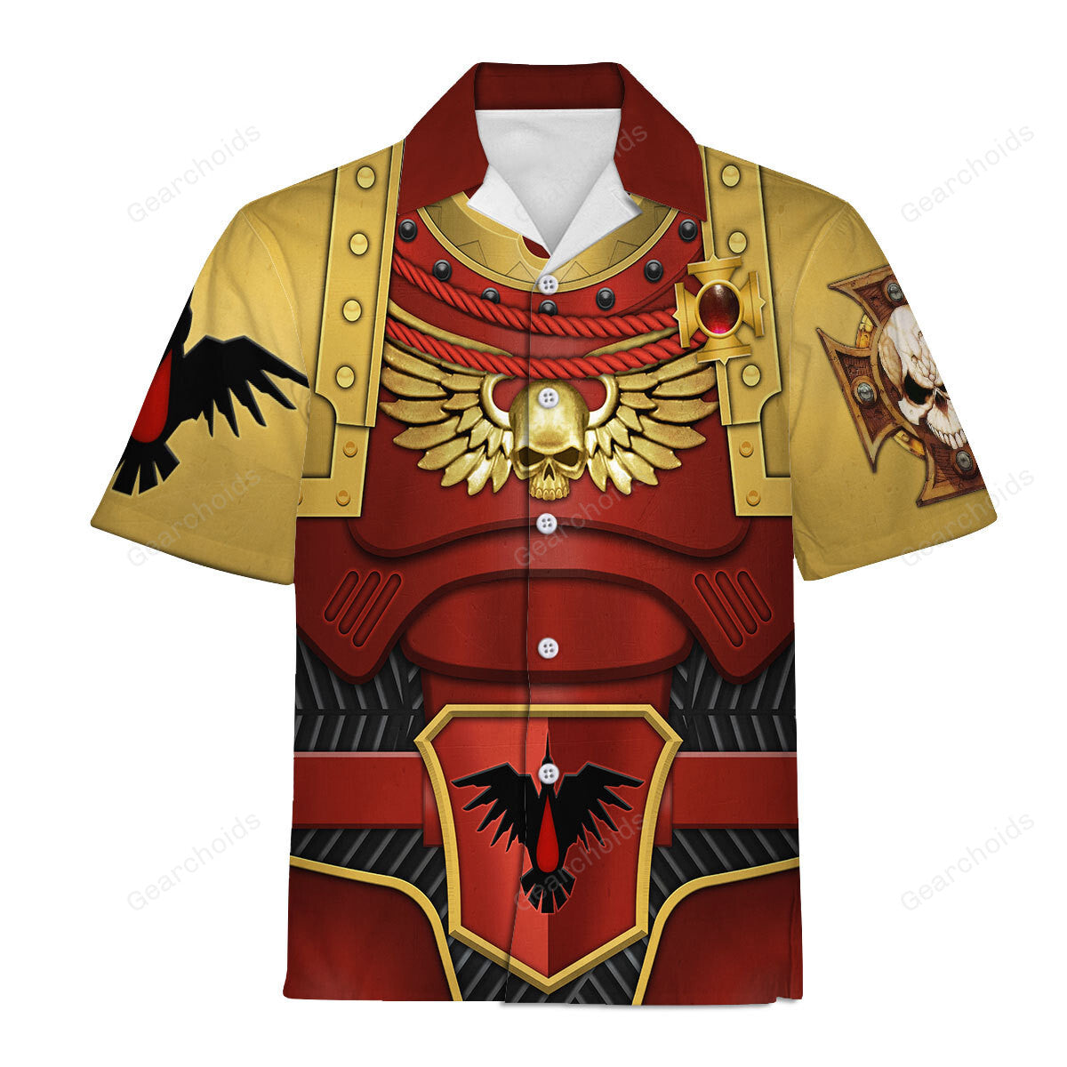 Warhammer Captain Gabriel Angelos – Costume Cosplay Hawaiian Shirt