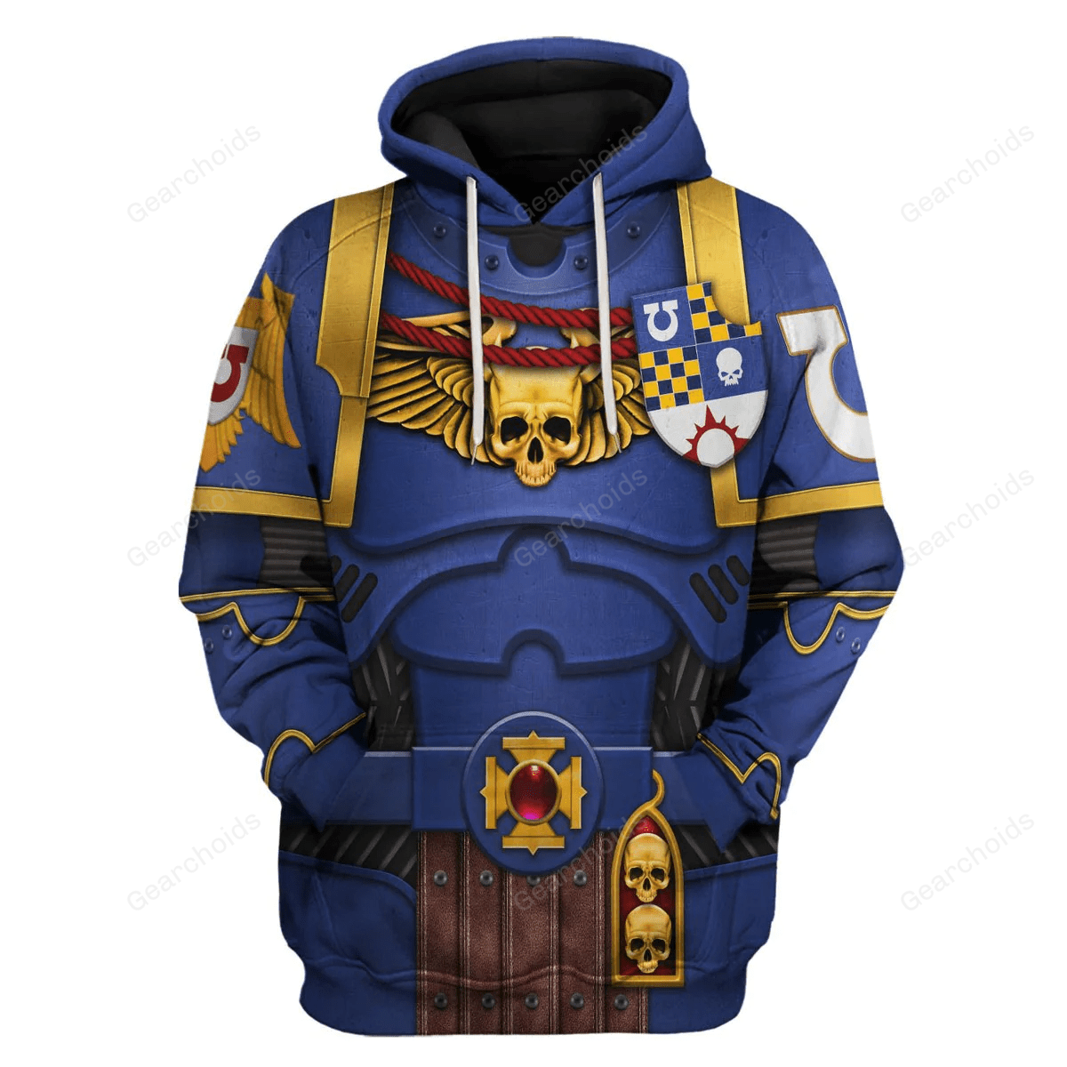 Warhammer Ultramarines Captain – Costume Cosplay Hoodie Sweatshirt Sweatpants