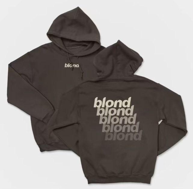 Unisex Blond Frank Hoodie, Blonde Unisex Hoodie