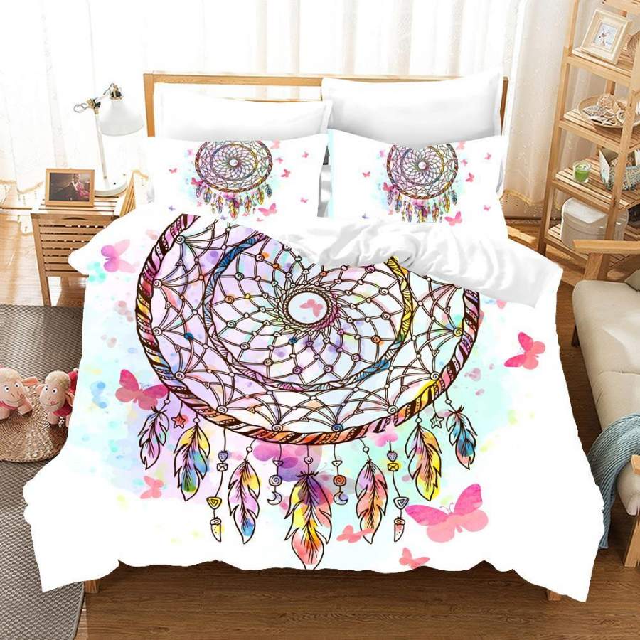 3D Dream Catcher Quilt Cover Set Bedding Set Pillowcases 09