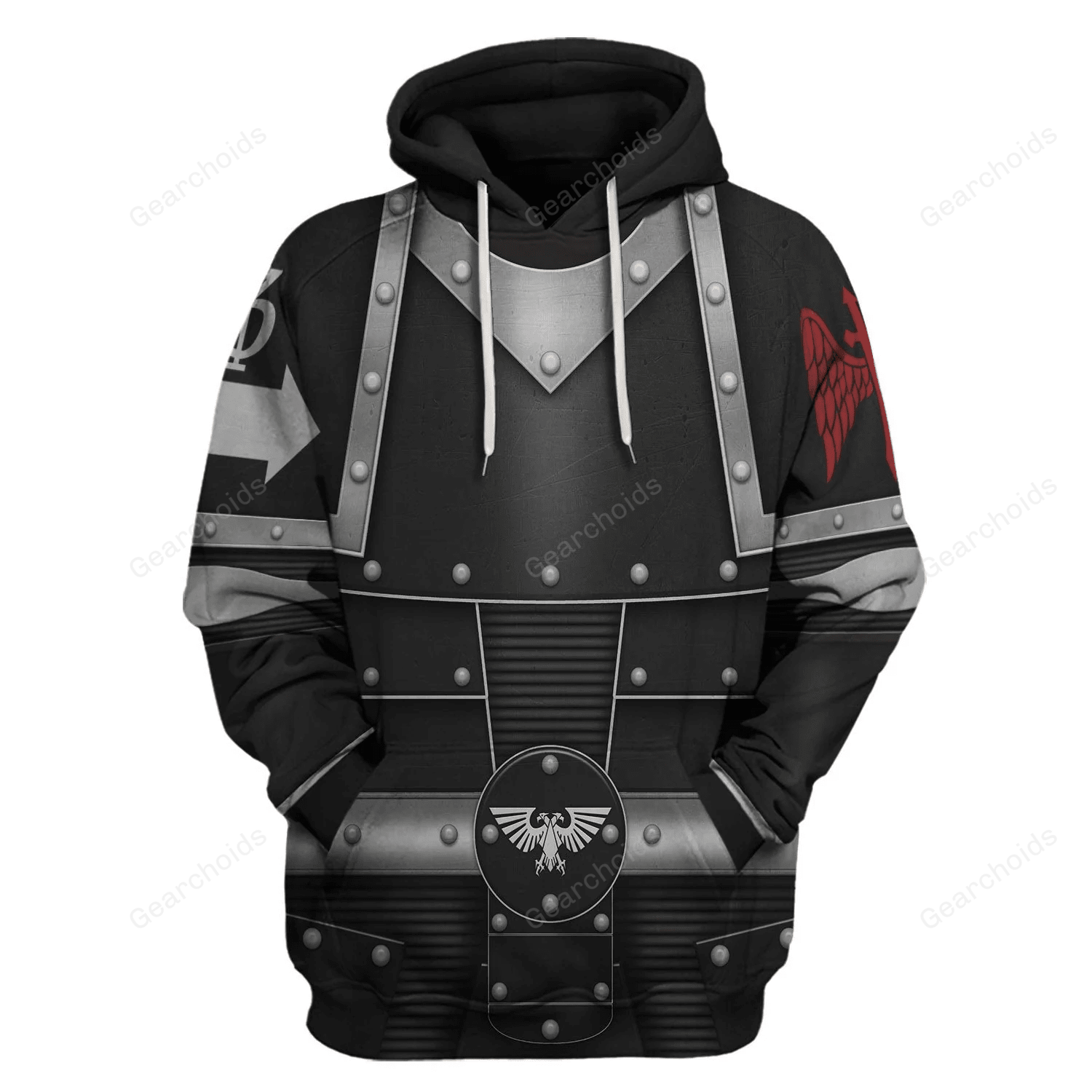 Pre-Heresy Dark Angels In Mark Ii Crusade – Costume Cosplay Hoodie Sweatshirt Sweatpants
