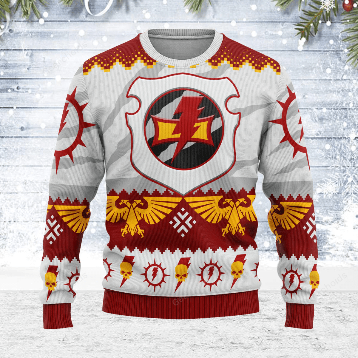 Warhammer White Scars Iconic – Ugly Christmas Sweater