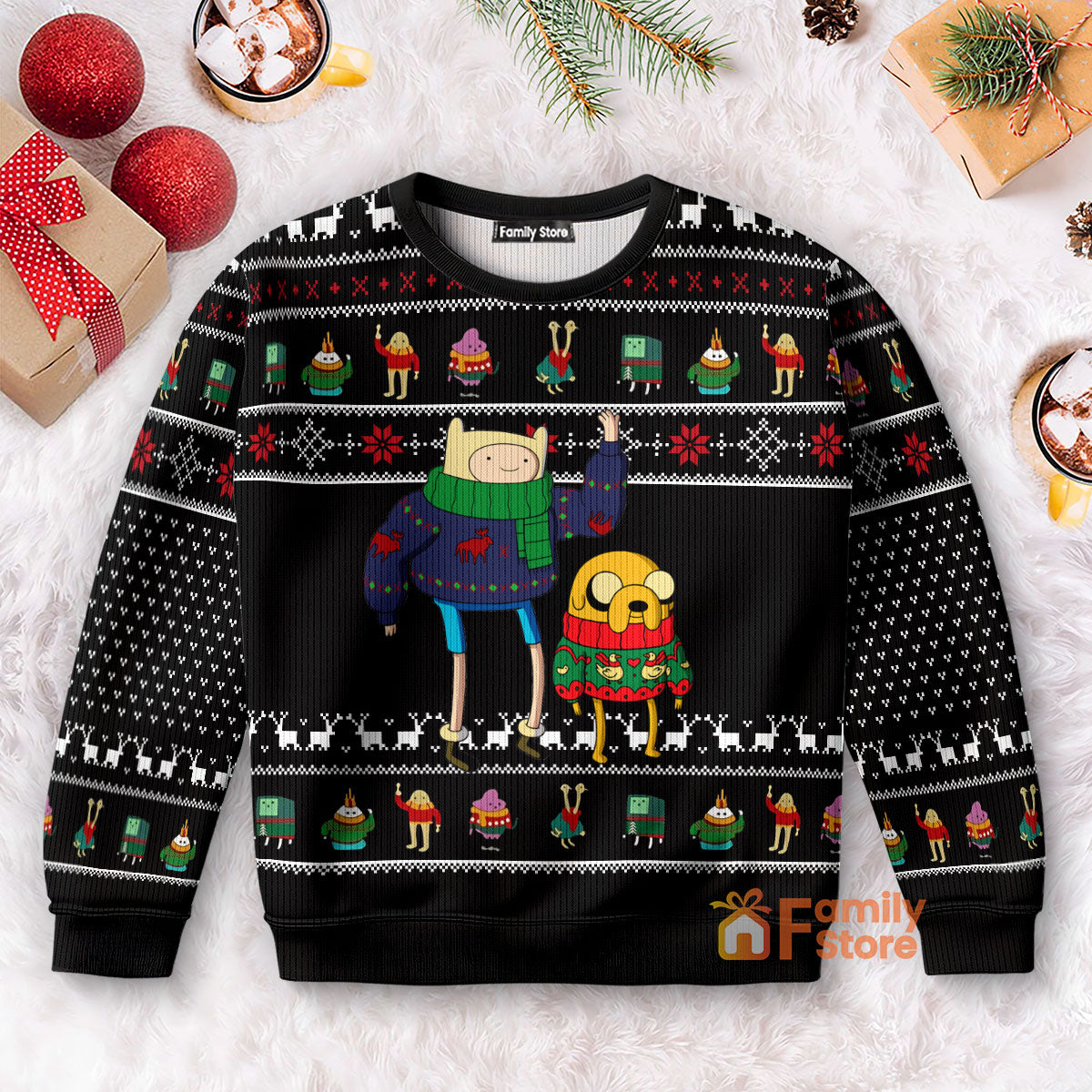 Adventure Time  Pattern – Ugly Sweater