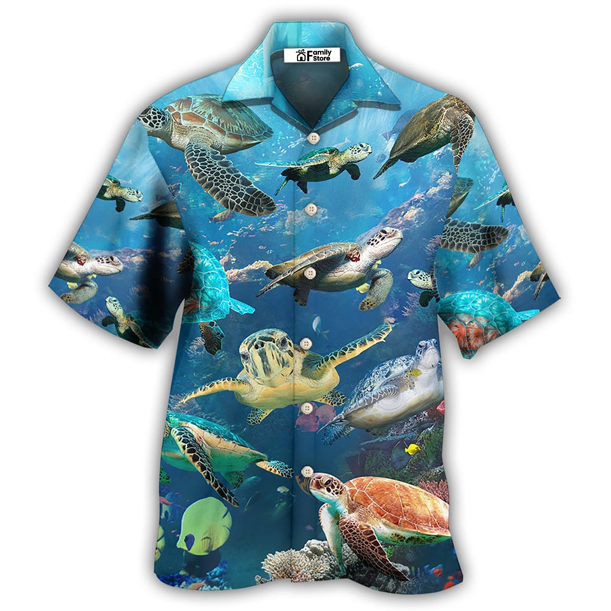 Turtle Sea Deep In The Sea – Hawaiian Shirt