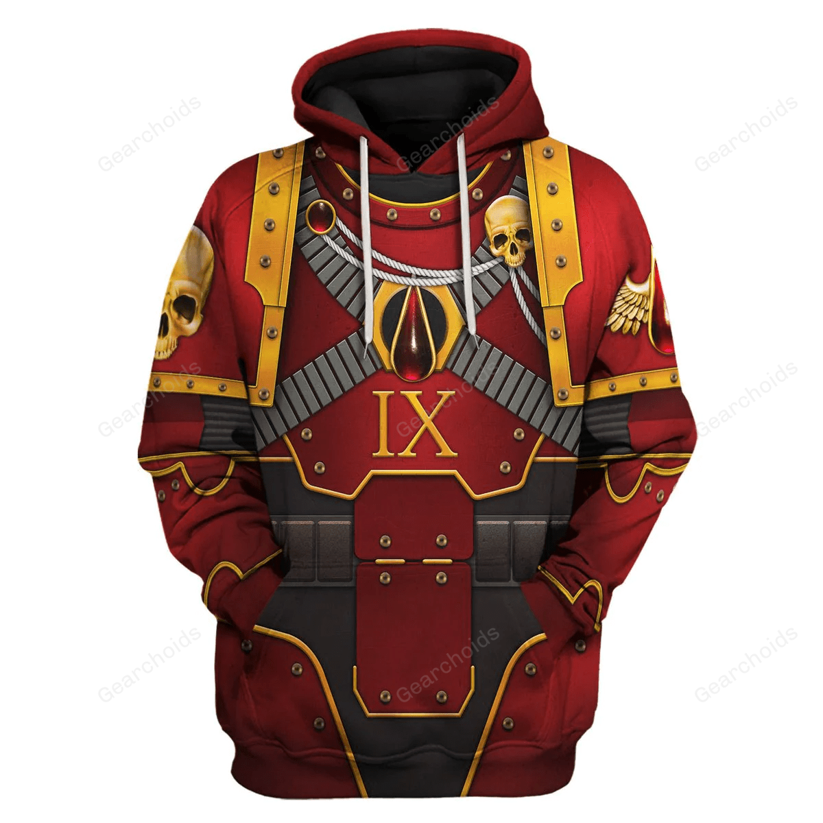 Warhammer Blood Angels Ix Captain – Costume Cosplay Hoodie Sweatshirt Sweatpants