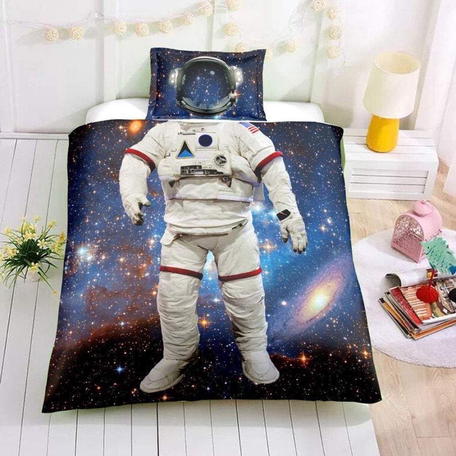 3D Space  Space suit  Quilt Cover Set Bedding Set Pillowcases