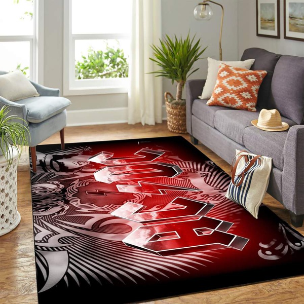 Acdc Red Carpet floor area rug – home decor – Bedroom Living Room decor