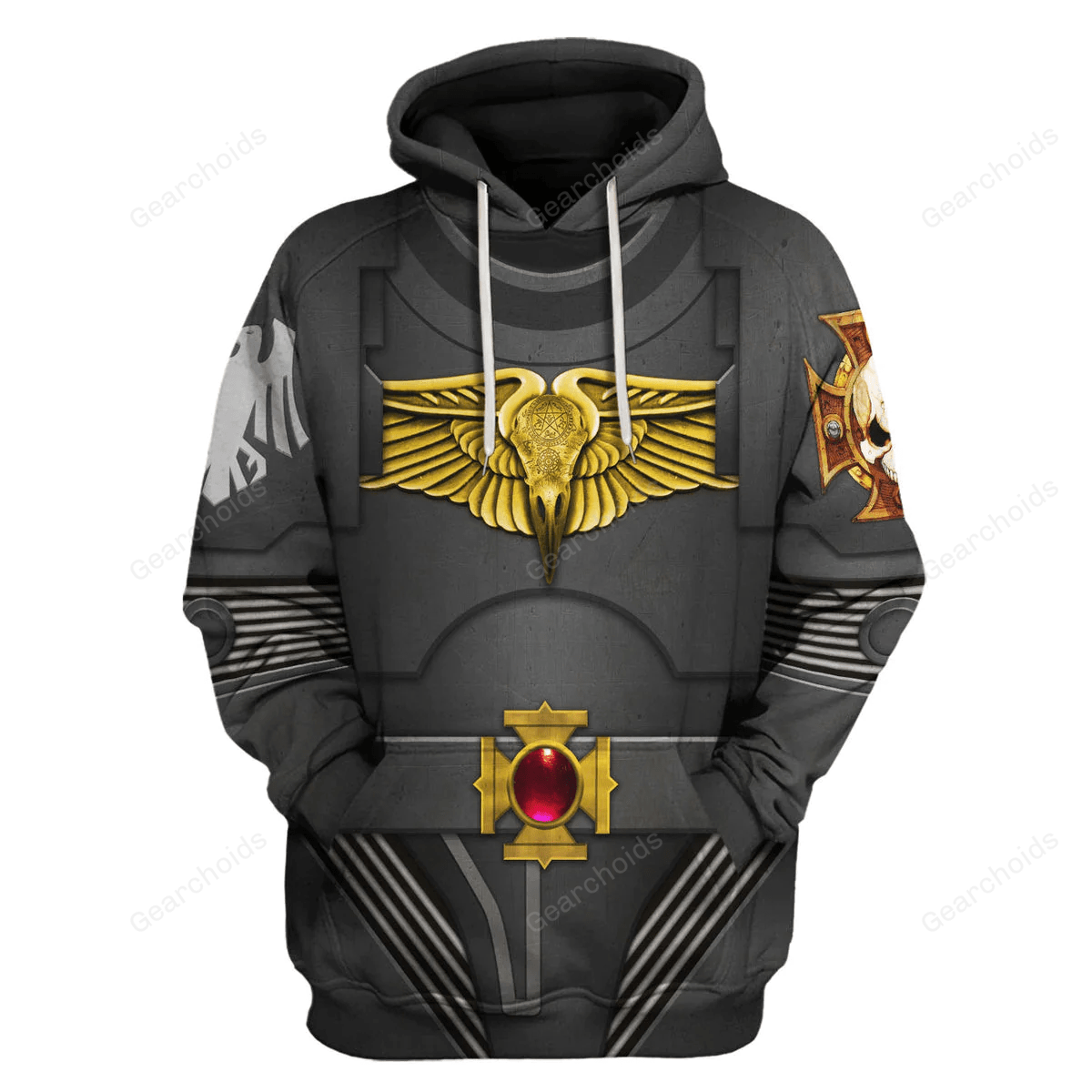 Raven Guard Indomitus Pattern Terminator Armor – Costume Cosplay Hoodie Sweatshirt Sweatpants