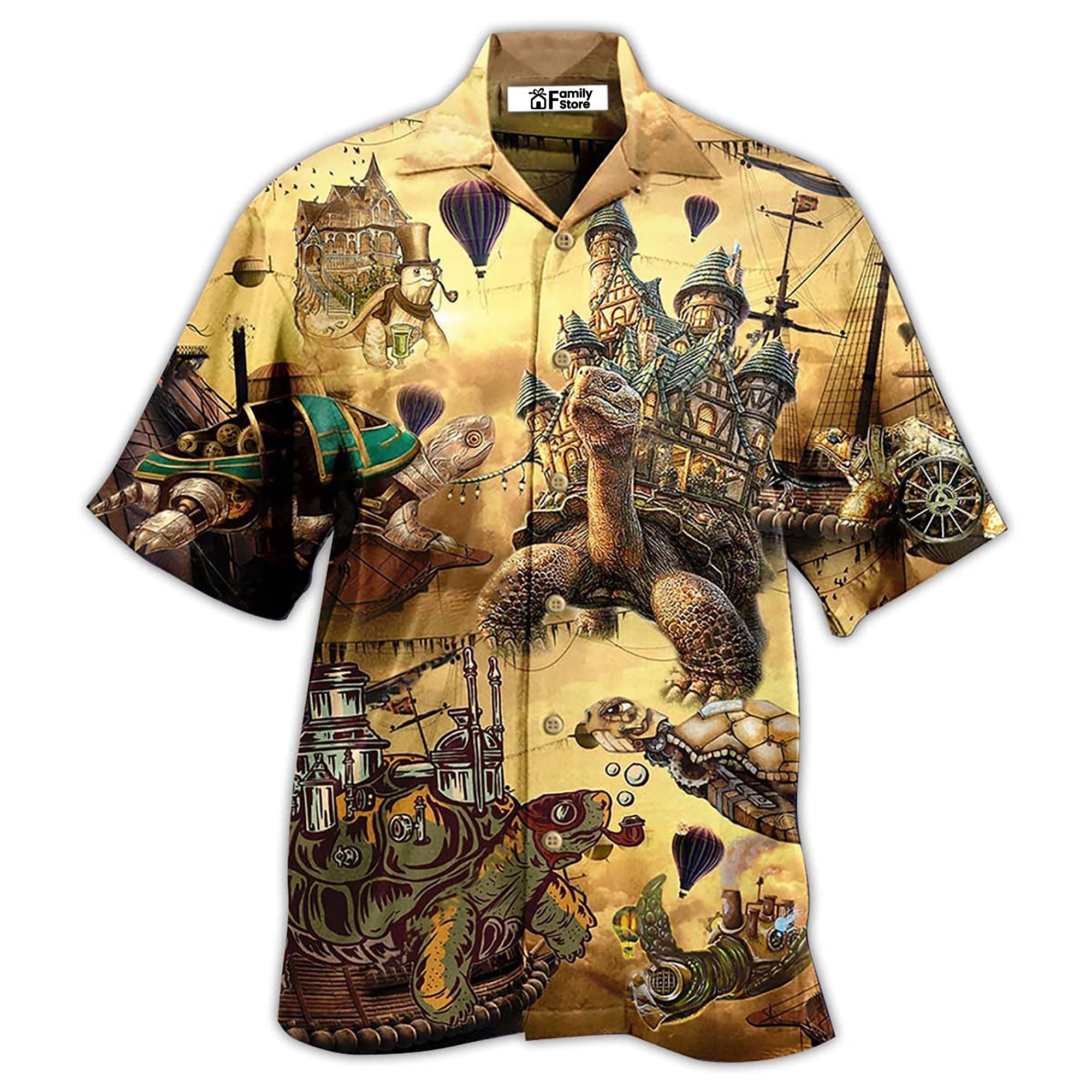 Turtle Vintage House – Hawaiian Shirt