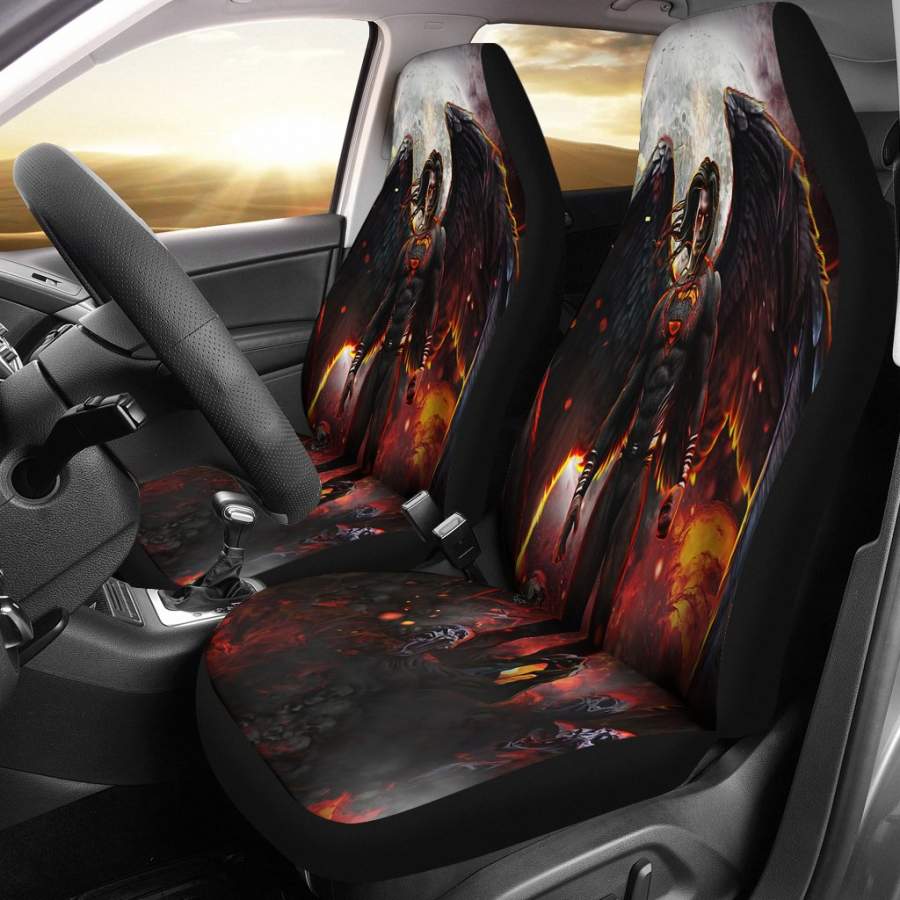 Superman Dark Car Seat Covers