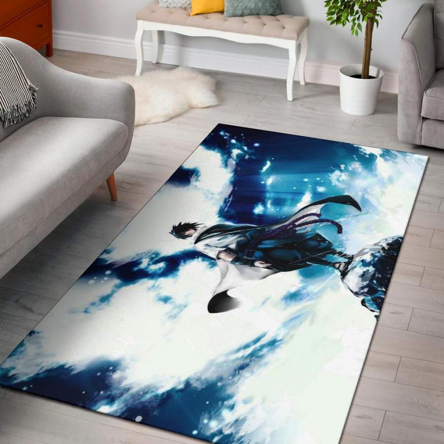 Uchiha Sasuke Sky Area Rug Carpet