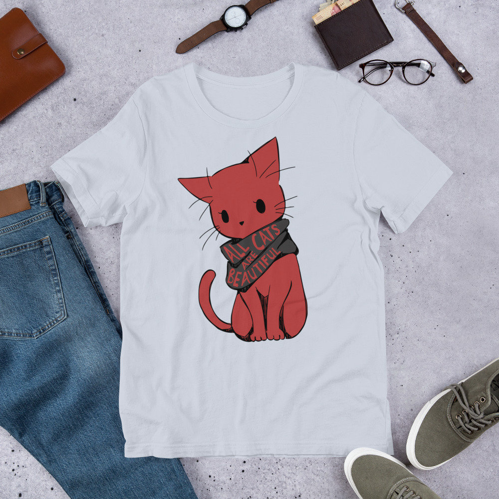 All Cats Are Beautiful – Cute, ACAB, Meme, Punk T-Shirt