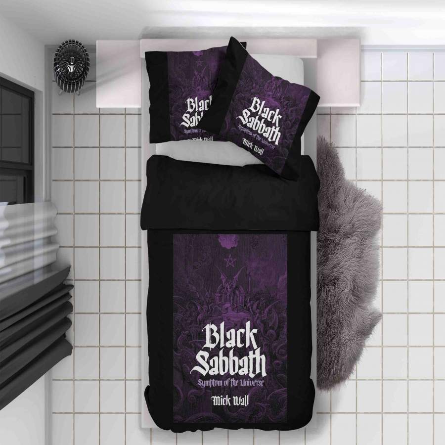 3D Purple Black Sabbath Quilt Cover Set Bedding Set Duvet Cover Pillowcases SF44