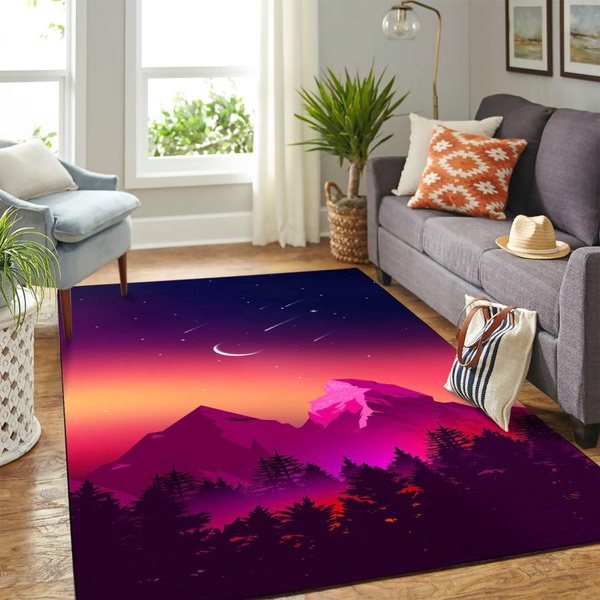 4K Landscape Carpet Rug Floor Area Rug – Home Decor – Bedroom Living Room Décor