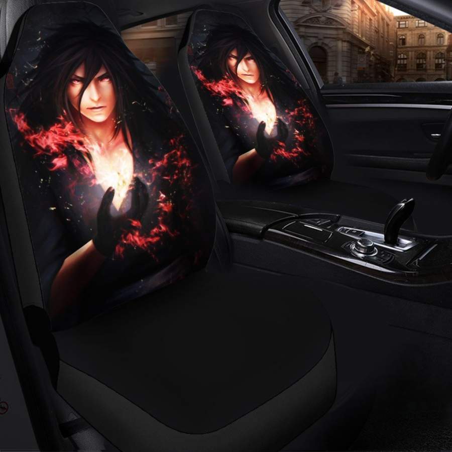 Uchiha Madara Art Naruto Anime Car Seat Covers