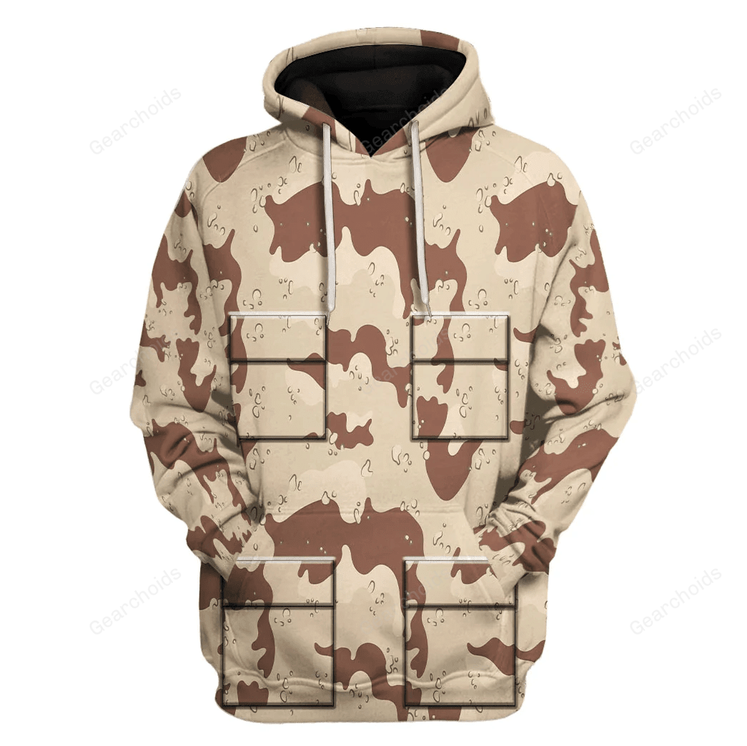 The Gulf War The Citadel Desert Costume Hoodie Sweatshirt Sweatpants