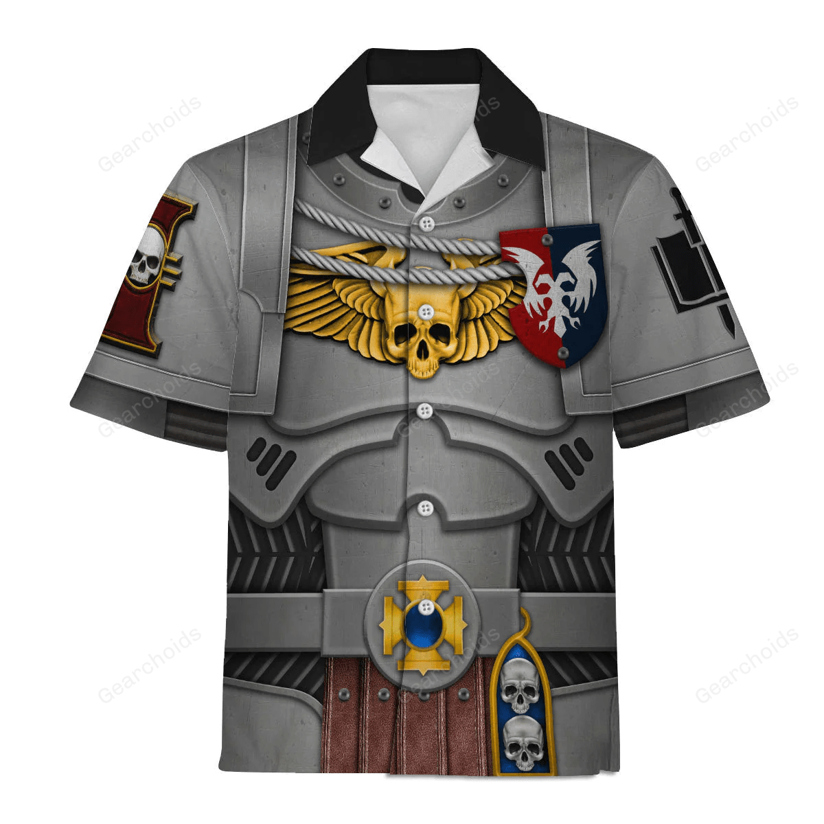 Warhammer Grey Knights Captain – Costume Cosplay Hawaiian Shirt