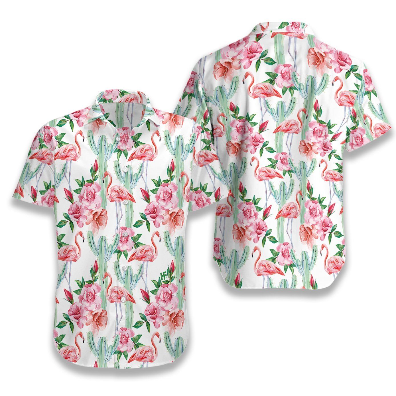 Tropical Flamingo 01 Ez08 0207 Hawaiian Shirt