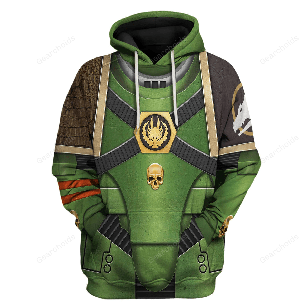 Pre-Heresy Salamanders In Mark Iv Maximus Power Armor – Costume Cosplay Hoodie Sweatshirt Sweatpants