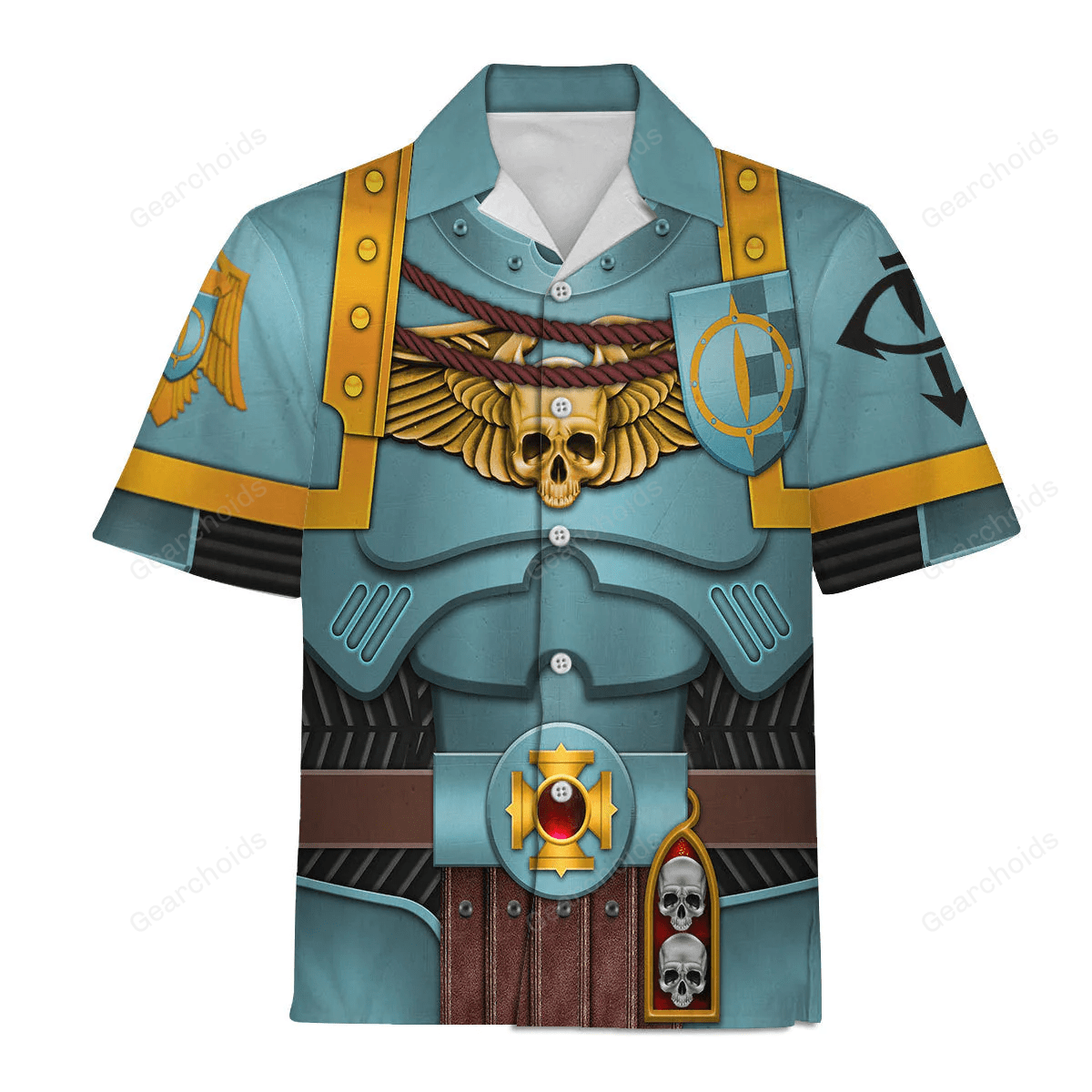 Warhammer Sons Of Horus Captain – Costume Cosplay Hawaiian Shirt