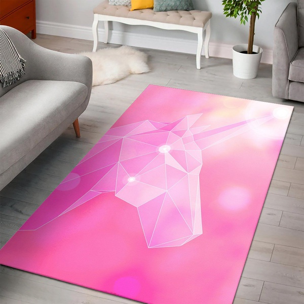 Unicorn Area Rug For Christmas Kitchen Rug Home US Decor