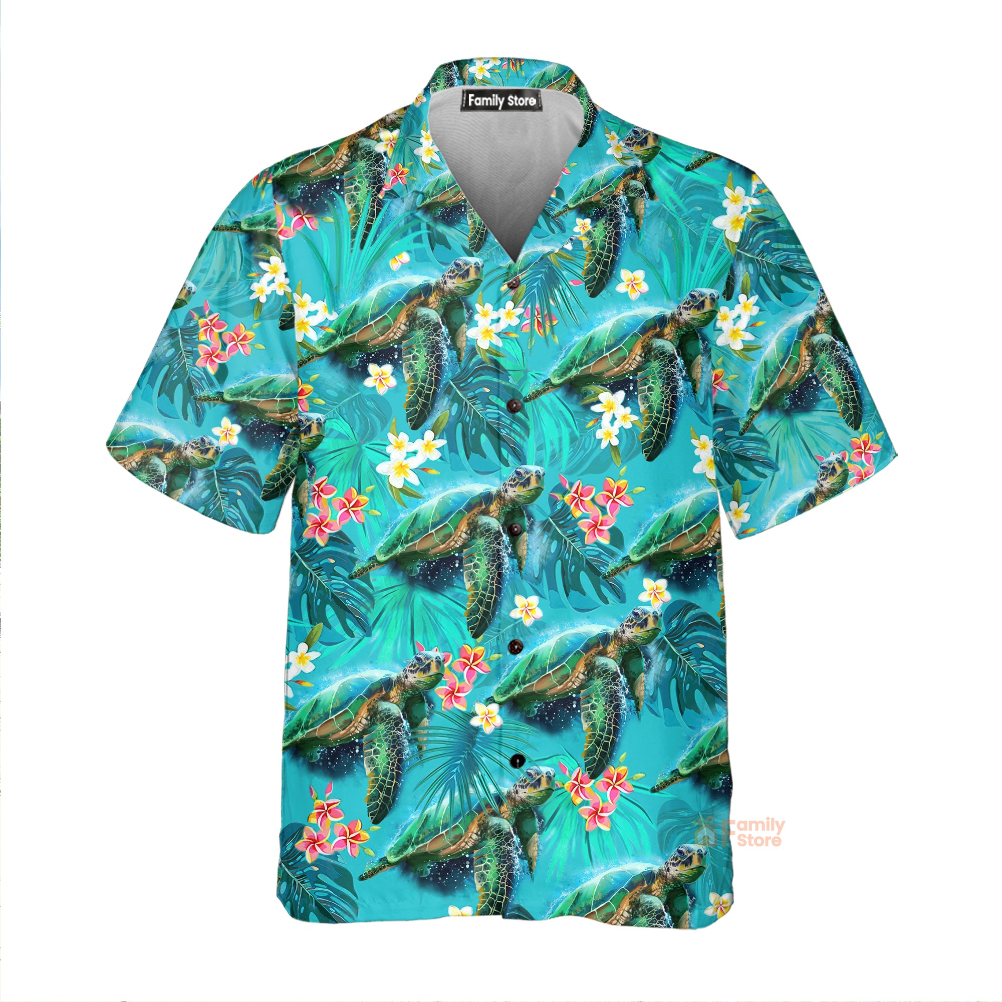 Turtle Love Beautiful Life – Hawaiian Shirt