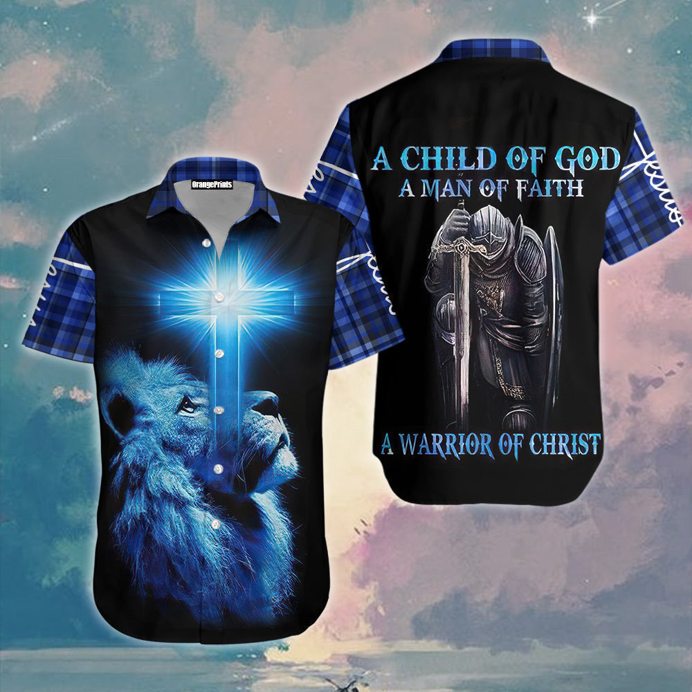 A Child Of God A Man Of Faith Aloha Hawaiian Shirts – Pn303012Lb