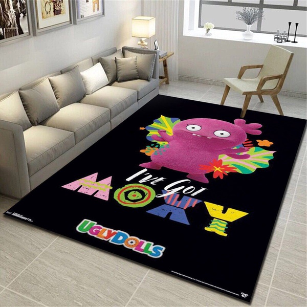 Uglydolls Moxy Area Rug, Living Room Bedroom Carpet