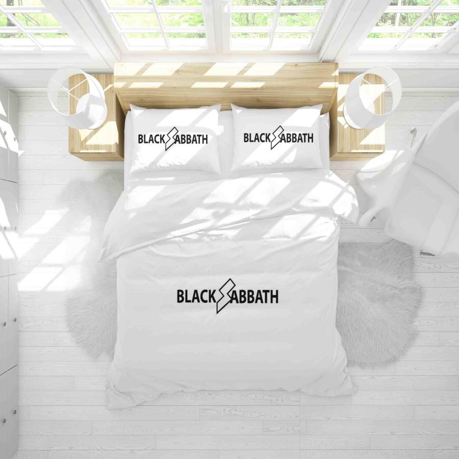 3D White Black Sabbath Quilt Cover Set Bedding Set Duvet Cover Pillowcases SF57