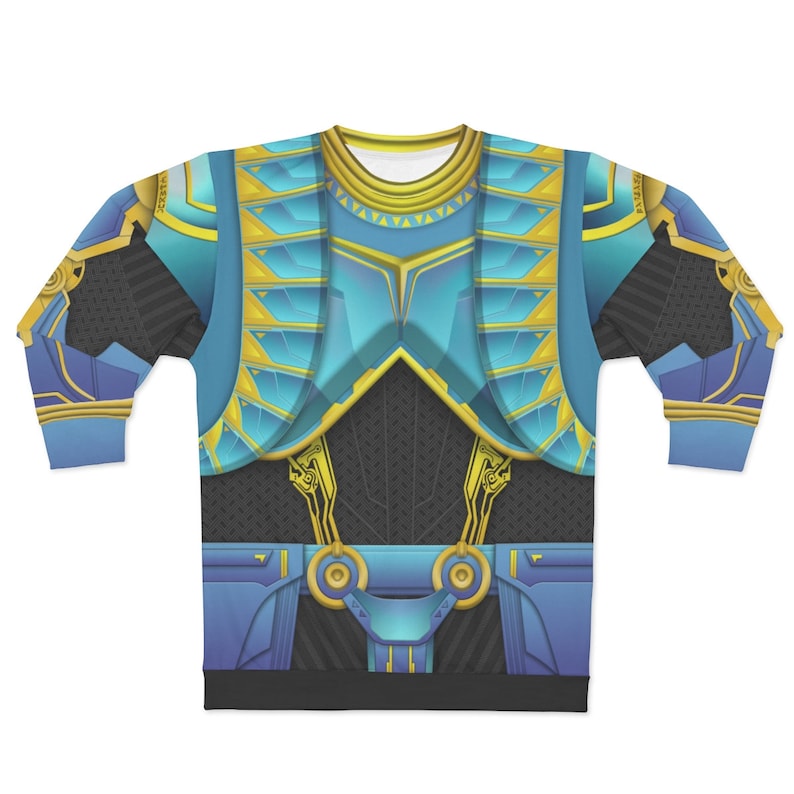 Wakanda Forever Aneka Midnight Angel Armor Sweater