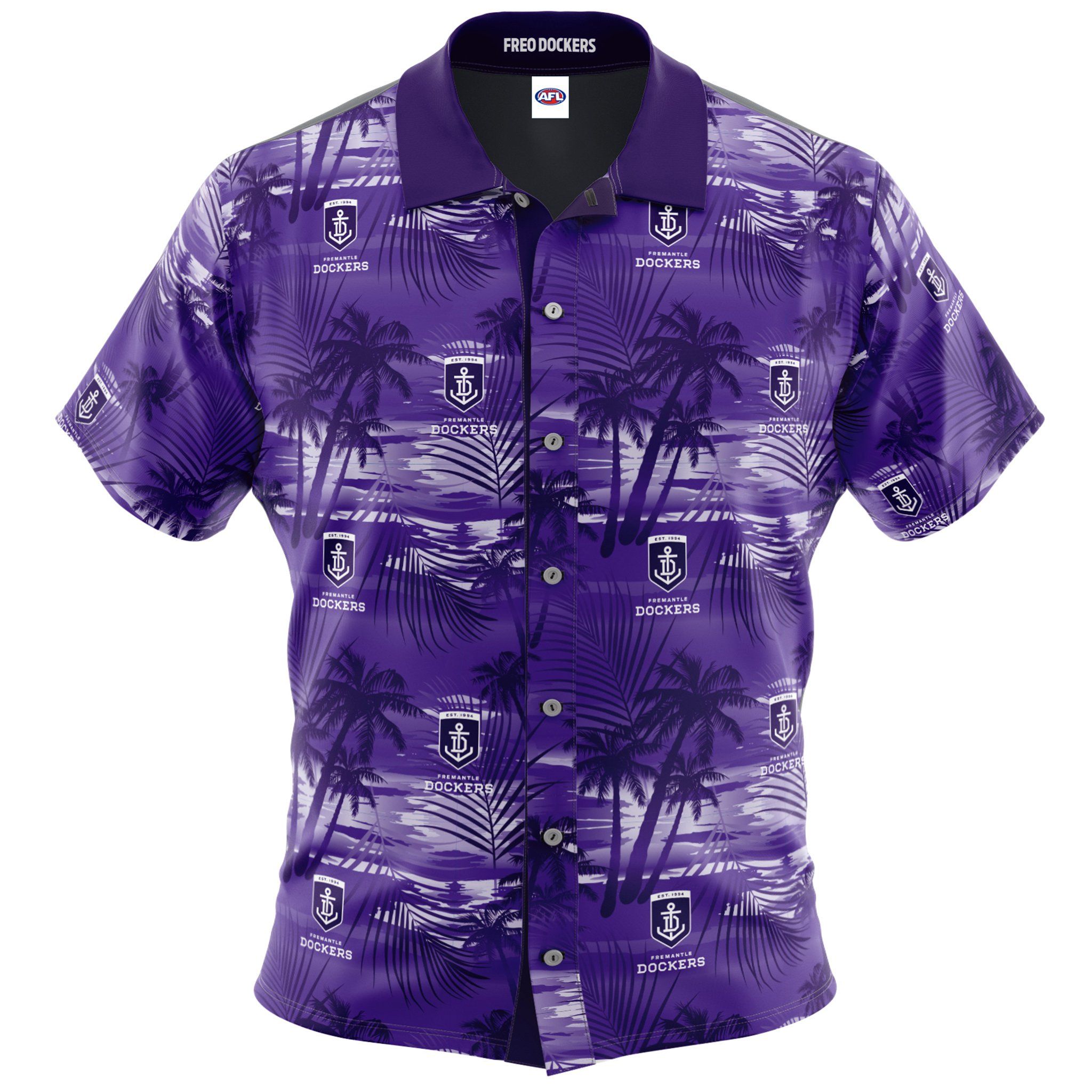 Afl Fremantle Dockers Hawaiian Shirt