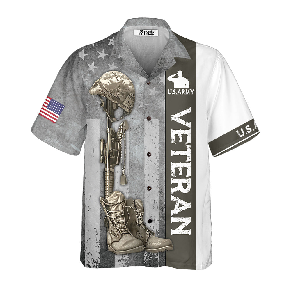 Us Army Veteran Hawaiian Shirt