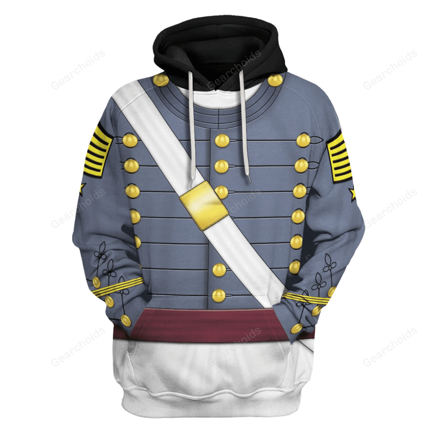 Us Army – West Point Cadet (1860S) Costume Hoodie Sweatshirt Sweatpants