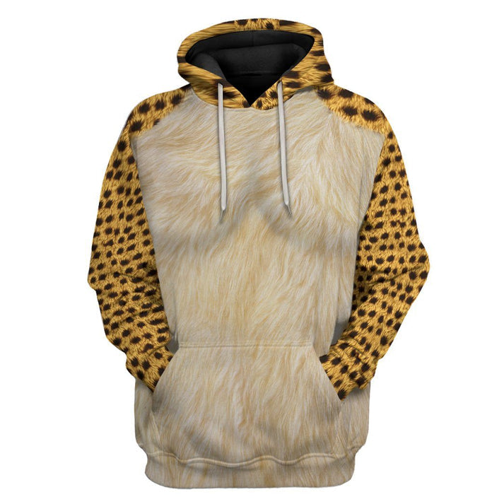 Ww84 Cheetah Cosplay Costume Hoodie