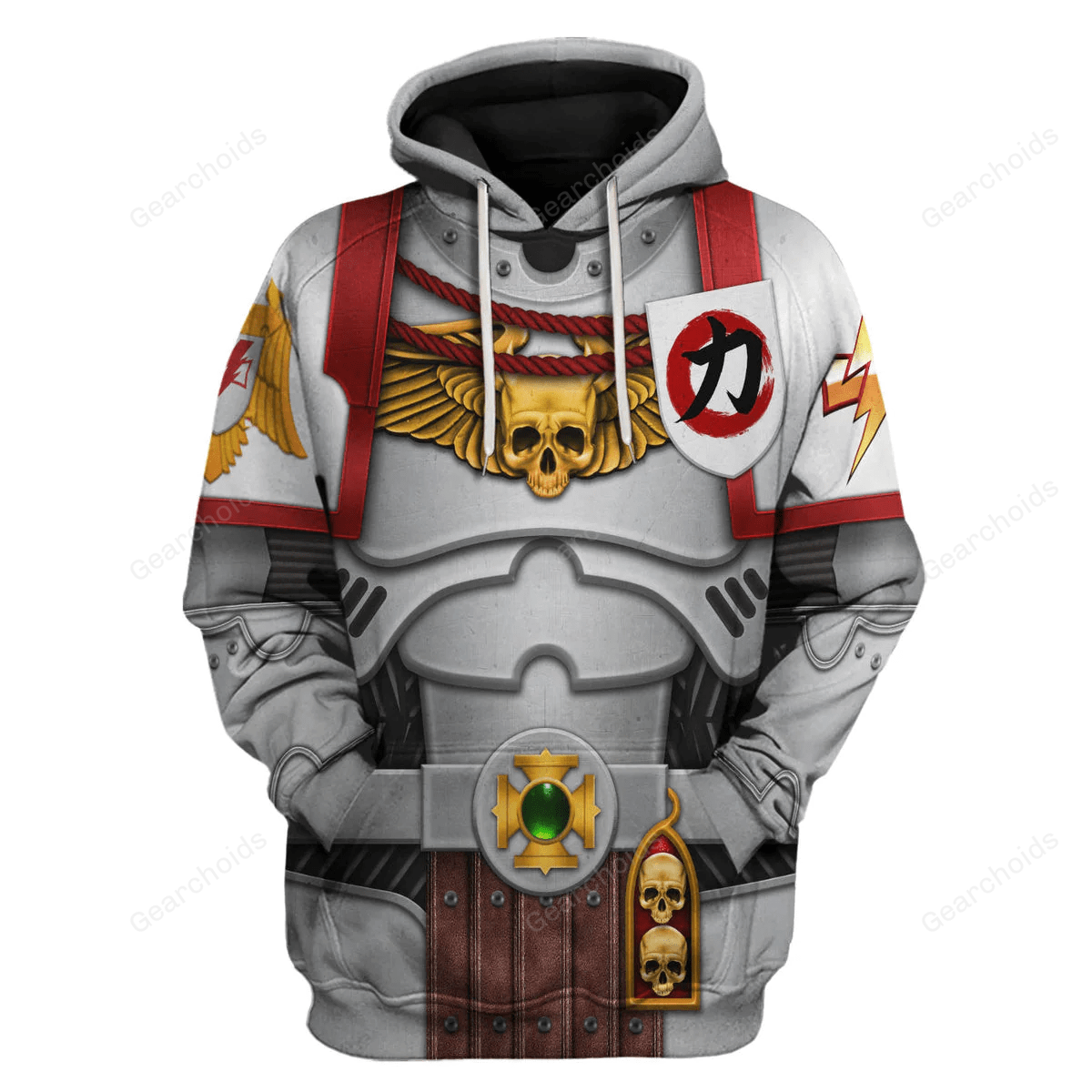 Warhammer White Scars Captain – Costume Cosplay Hoodie Sweatshirt Sweatpants