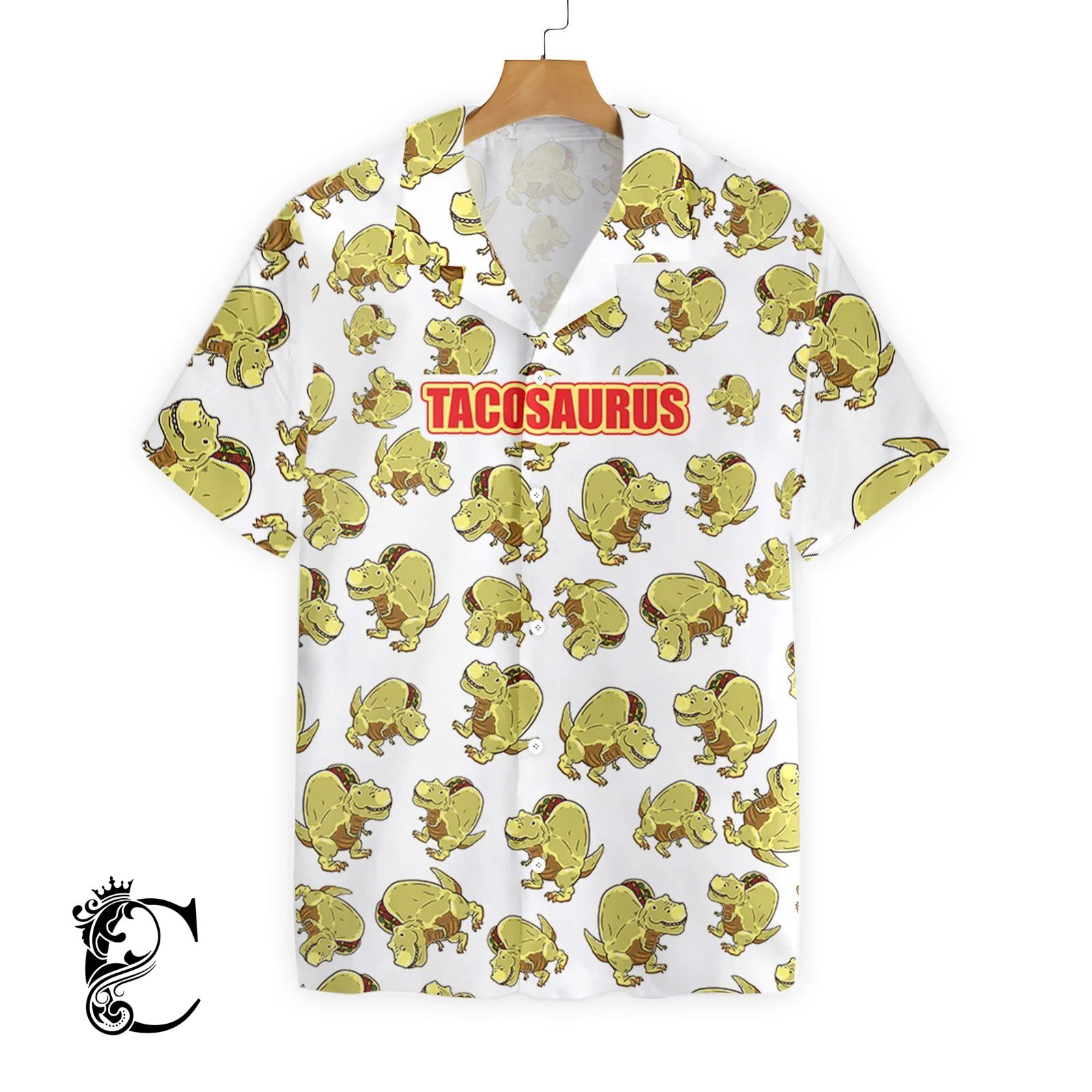 Tacosaurus Dinosaur Taco Ez21 2610 Hawaiian Shirt