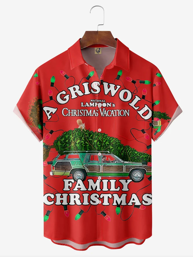 A Grisworld Family Christmas Vacation Pine Tree On The Car – Hawaiian Shirt