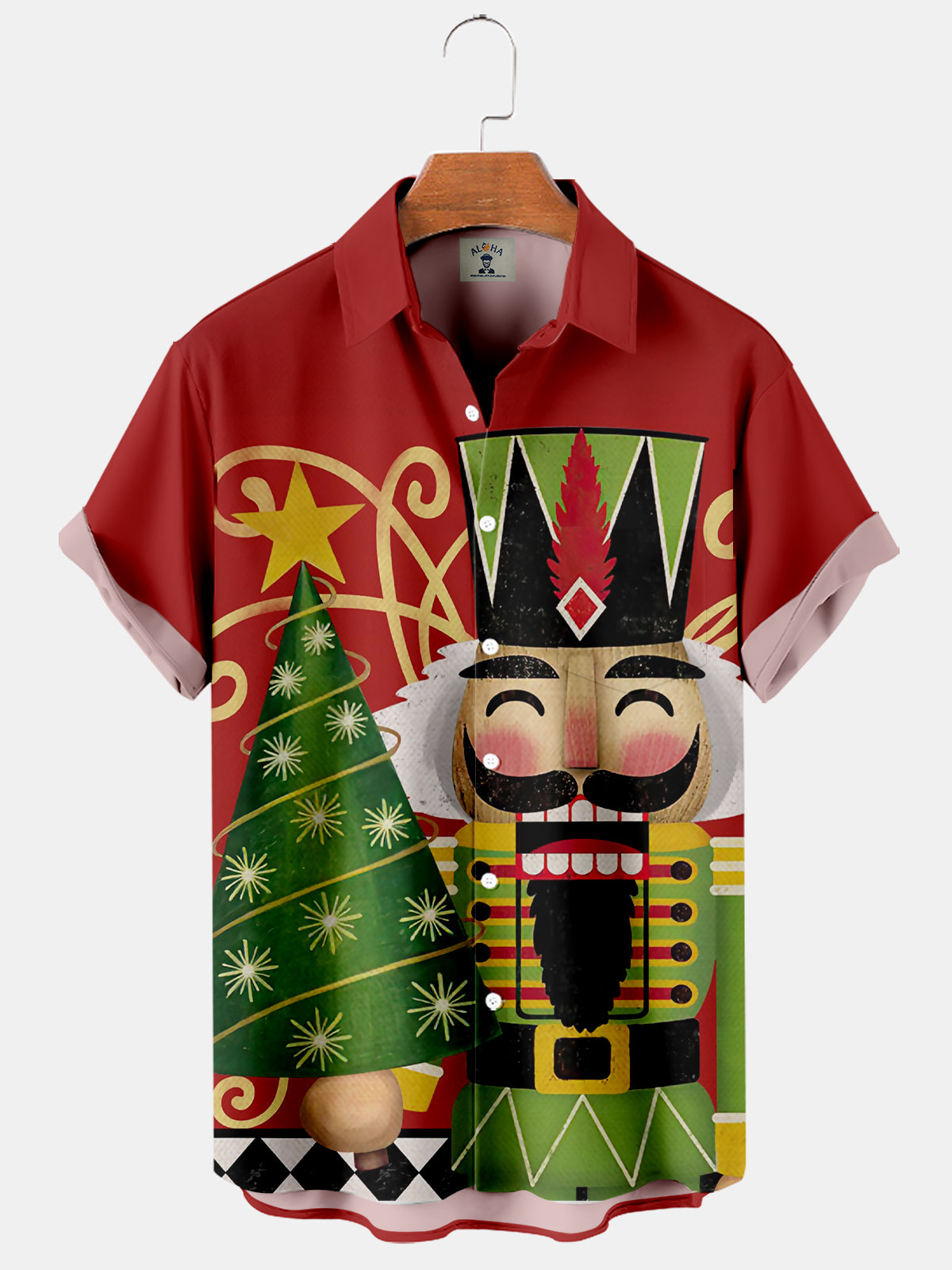 Vintage Christmas Nutcracker – Hawaiian Shirt