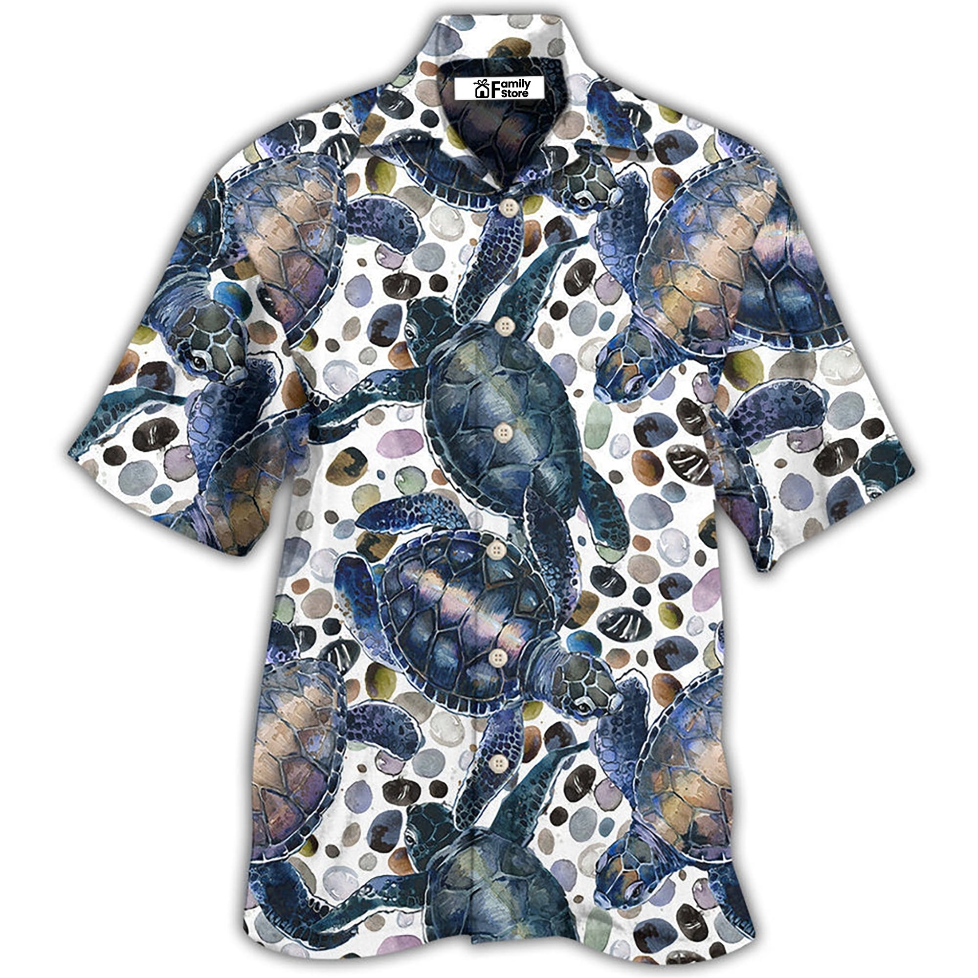 Turtle Art Fantastic Style – Hawaiian Shirt