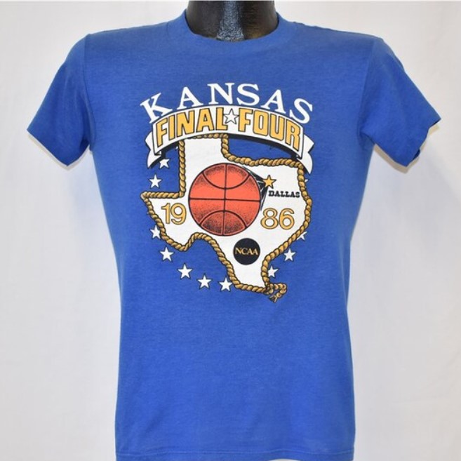 80s Kansas Jayhawks Final Four 1986 NCAA College Basketball Duke Tee Shirt Outfit, Gift For Men, For Women