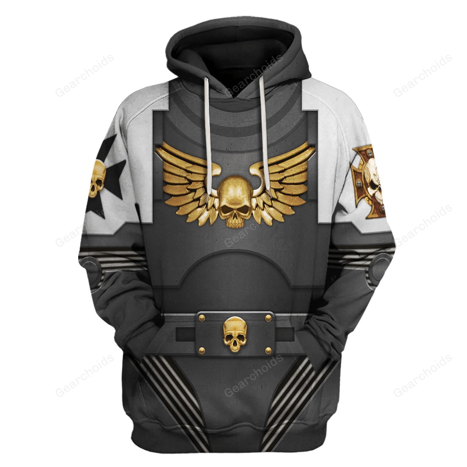 Terminator Armor Black Templars – Costume Cosplay Hoodie Sweatshirt Sweatpants